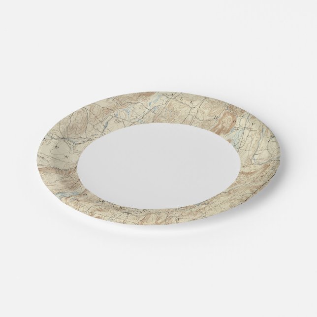 15 Clove sheet Paper Plate (Angled)