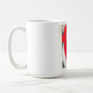 15 ounce coffee mug with Mademoiselle and Cat