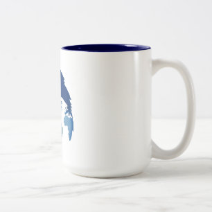 15 ounce two toned mug
