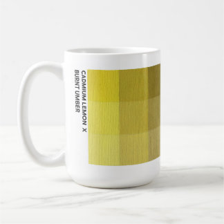 15 oz Cadmium Lemon x Burnt Umber Mug