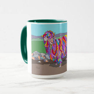 15 oz mug, Angora Ram Mug