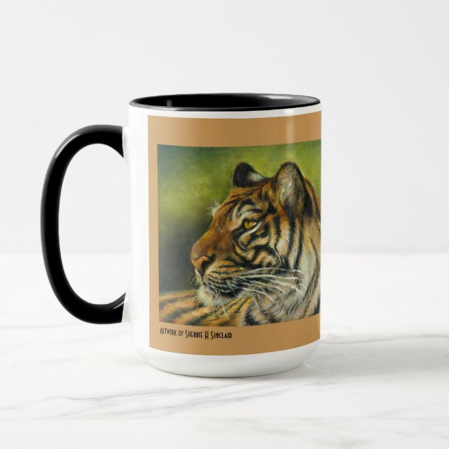 15 oz Tiger Mug (Left)