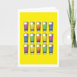 15 shooters of liquor card