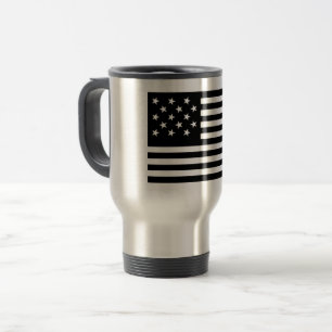 15 Star Us Flag Travel Mug