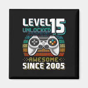15 Unlocked Awesome 2005 Video Game 15th Birthday Magnet