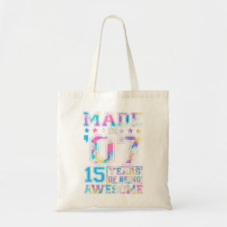 15 Year Old Girl Gifts For 15th Birthday Gift Born Tote Bag