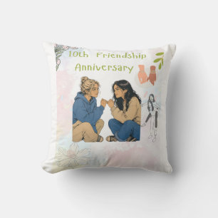15 Years of Friendship & Counting Best Friends Cushion