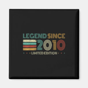 15 Years Old Legend Since 2010 15th Birthday Magnet