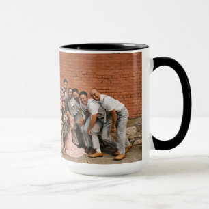 15oz Combo Coffee Mug Wedding Photo By Zazz_it