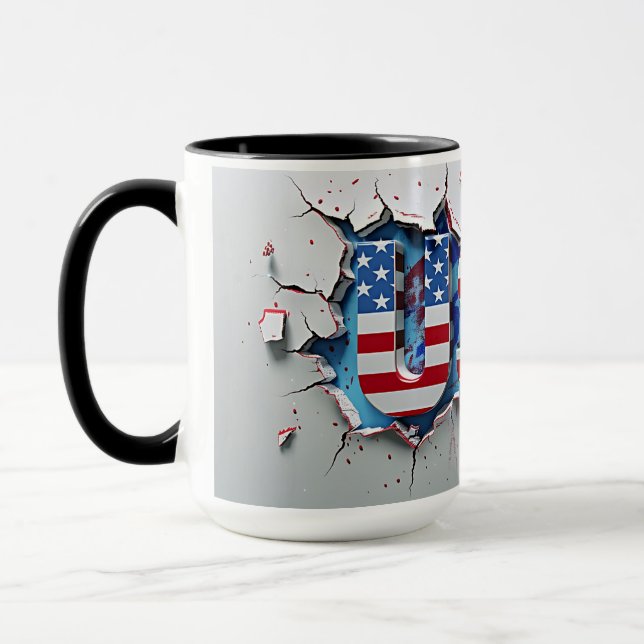 15oz USA Mug (Left)