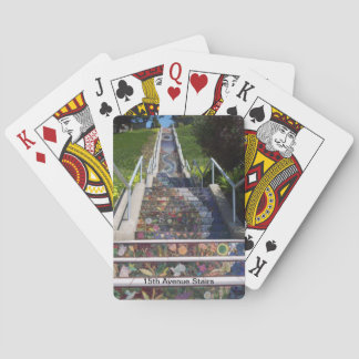 15th Avenue Stairs Playing Cards
