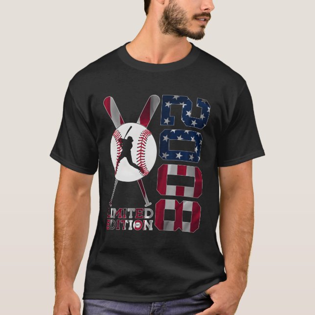 15Th Baseball 2008 T-Shirt (Front)
