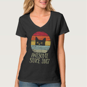15th Birthday Awesome Since 2007 15 Year Old T-Shirt
