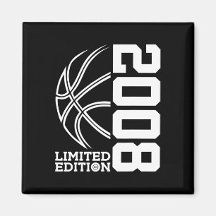 15th Birthday Basketball Limited Edition 2008 1 Magnet