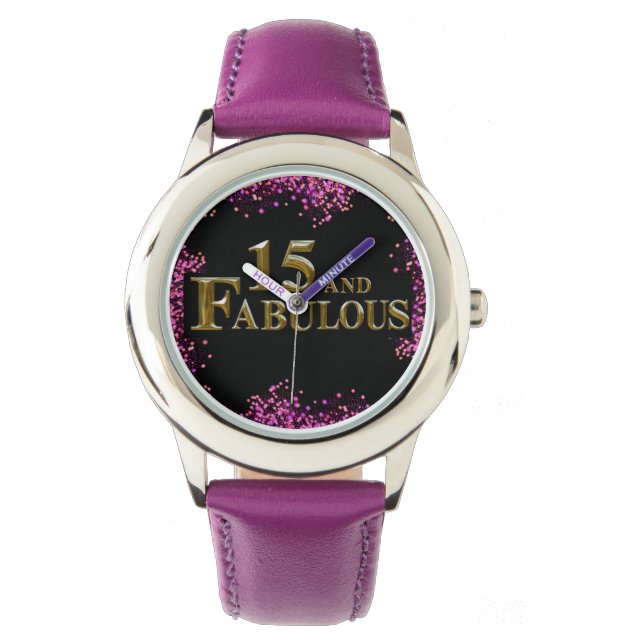 15th  Birthday  Watch (Front)