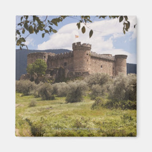 15Th Century Castle Of The Duke Of Alburquerque Magnet