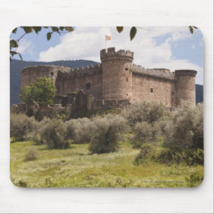 15Th Century Castle Of The Duke Of Alburquerque Mouse Pad
