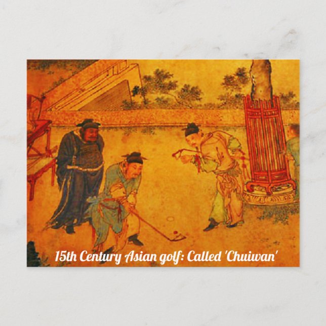 "15th Century Chuiwan" Postcard (Front)