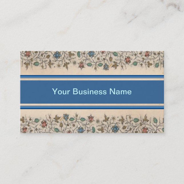 15th Century/Mod Business Card (Front)