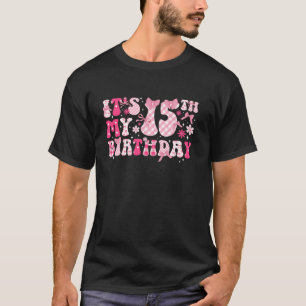15th Coquette Themed Birthday Fifteen Year Old Coq T-Shirt