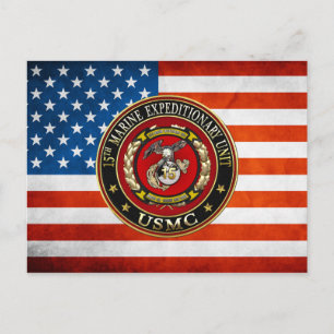 15th Marine Expeditionary Unit (15th MEU) [3D] Postcard