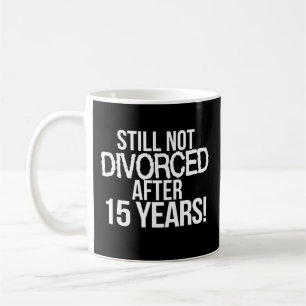15th Wedding Anniversary Gift Coffee Mug 15 Year