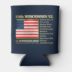 15th Wisconsin V.I. (BH) Can Cooler