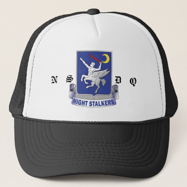 160_SOAR(A)_Nightstalker_Crest, N   S          ... Trucker Hat (Front)