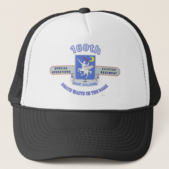 160TH SPECIAL OPERATION AVIATION REGIMENT SOAR TRUCKER HAT (Front)