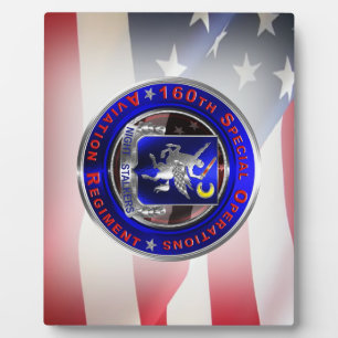 160th Special Operations Aviation NIGHT STALKERS Plaque