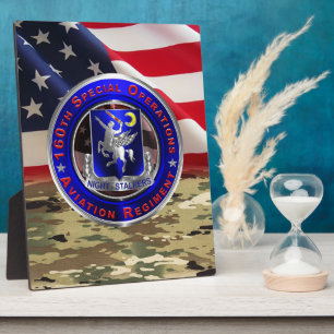 160th Special Operations Aviation NIGHT STALKERS   Plaque