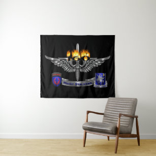 160th Special Operations Aviation NIGHT STALKERS Tapestry