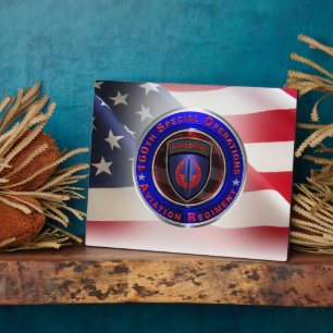 160th Special Operations Aviation “NIGHTSTALKERS” Plaque