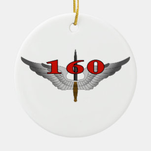 160th Special Operations Aviation Regiment (SOAR) Ceramic Tree Decoration