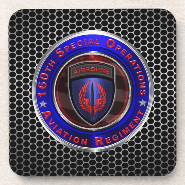 160th Special Operations Aviation Regiment “SOAR” Coaster (Front)