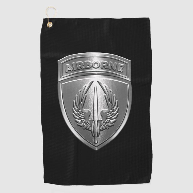 160th Special Operations Aviation Regiment “SOAR”  Golf Towel (Front)