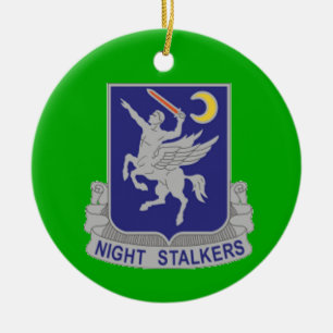 160th Special Operations Regiment Ceramic Tree Decoration
