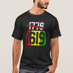 1619 Black History Month African American Africa C T-Shirt