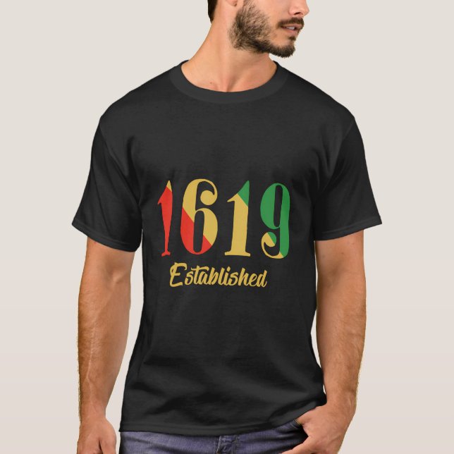 1619 Established T-Shirt (Front)