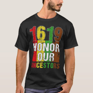 1619 Our Ancestors Project, Black History Month Kw T-Shirt