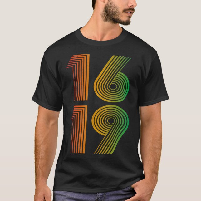 1619 Project - Distressed1 T-Shirt (Front)