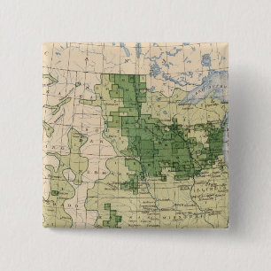 161 Barley/sq mile 15 Cm Square Badge