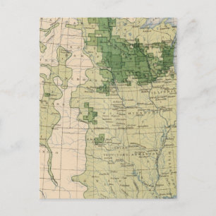 161 Barley/sq mile Postcard