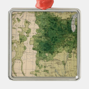 162 Hay, forage/sq mile Metal Tree Decoration