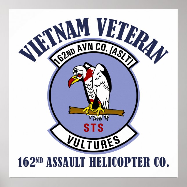 162nd AHC - Vietnam Veteran Poster (Front)