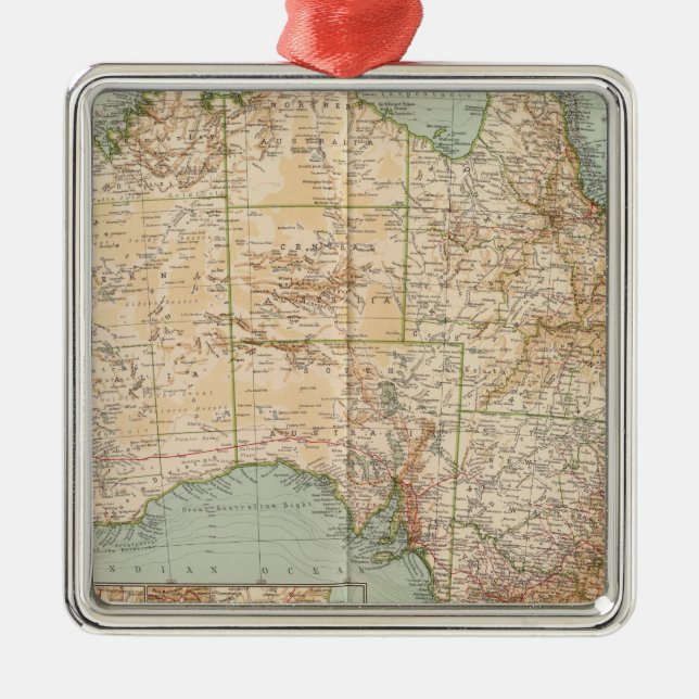 16667 Australia Metal Tree Decoration (Front)