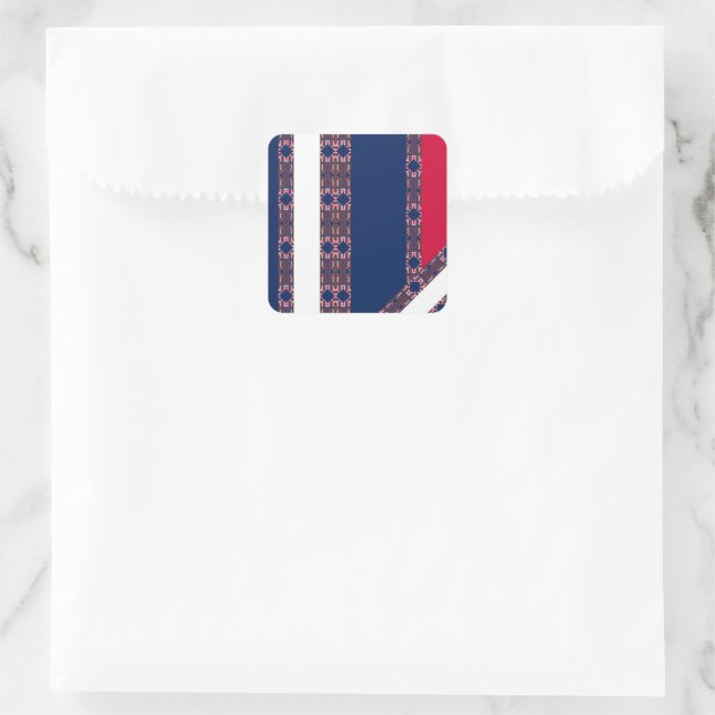 166 SQUARE STICKER (Bag)