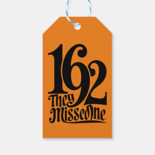 1692 They Missed One Witch Halloween Spooky Season Gift Tags