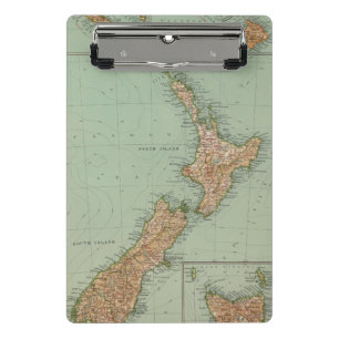169 New Zealand, Hawaii, Tasmania Mini Clipboard