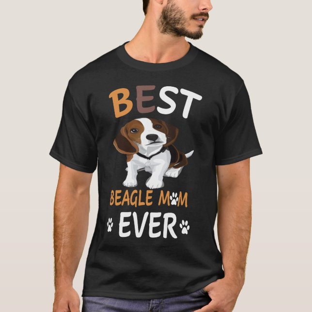 16 Best Beagle Mum Ever T-Shirt (Front)